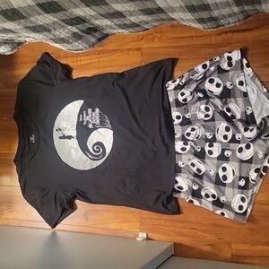 DISNEYS NIGHTMARE BEFORE CHRISTMAS PJ SET